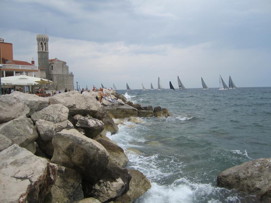 Piran Punta Beach Apartment Exterior foto